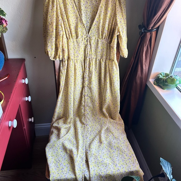 wild fable Dresses & Skirts - Sheer Cottage Floral Maxi Dress